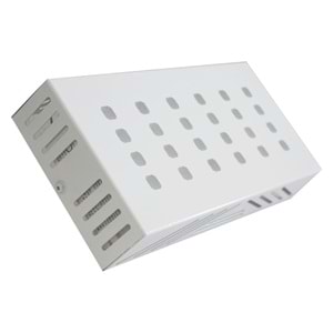 DELUXE 24 D.D.S.U - 24 LED SIVA USTU 4LU SIRA DİKDÖRTGEN Beyaz - KoyuGünIşığı(2700K) Led Aydınlatma