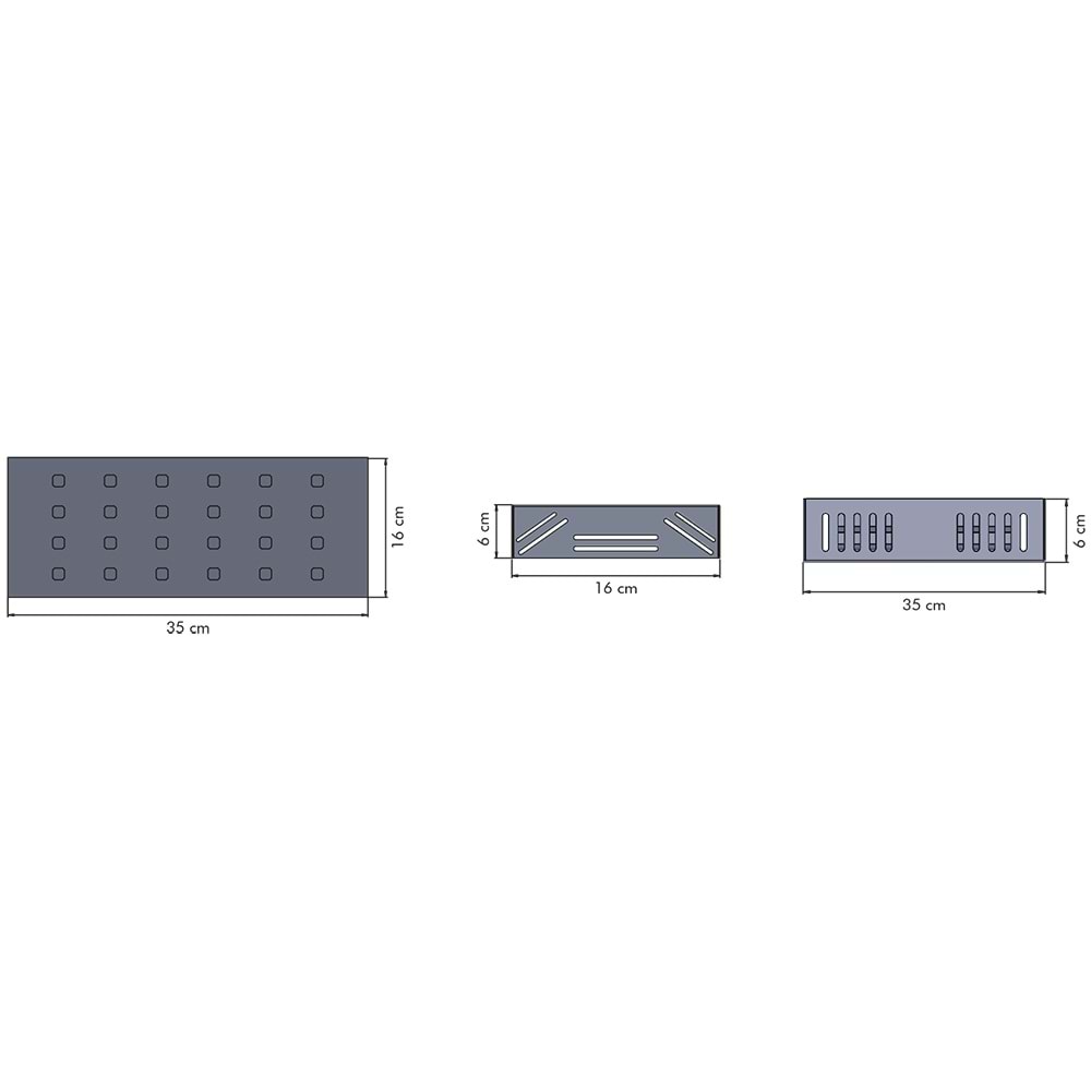 DELUXE 24 D.D.S.U - 24 LED SIVA USTU 4LU SIRA DİKDÖRTGEN Beyaz - KoyuGünIşığı(2700K) Led Aydınlatma