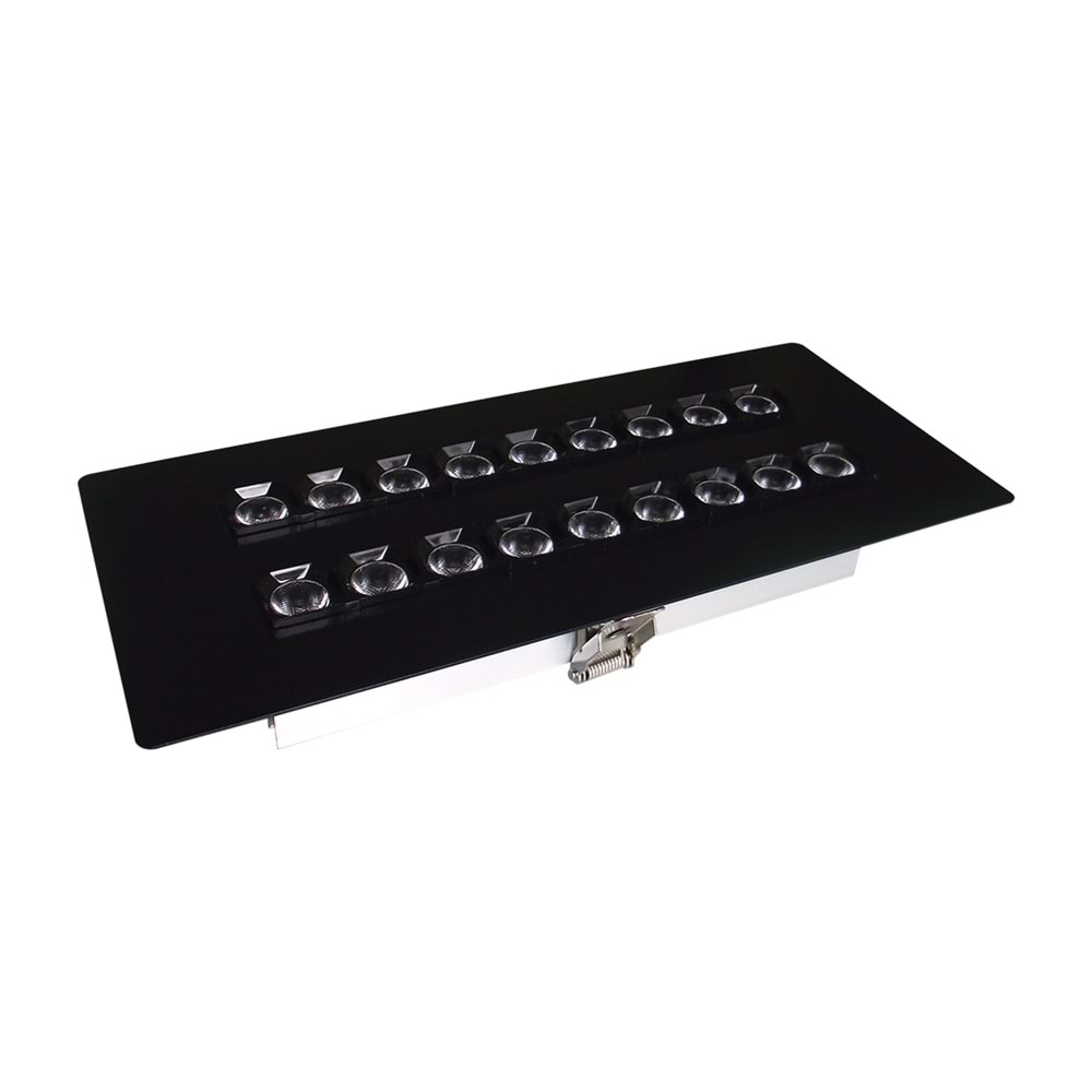 NEWLIGHT 18 D - 9 LU IKILI SIRA Siyah - KoyuGünIşığı(2700K)