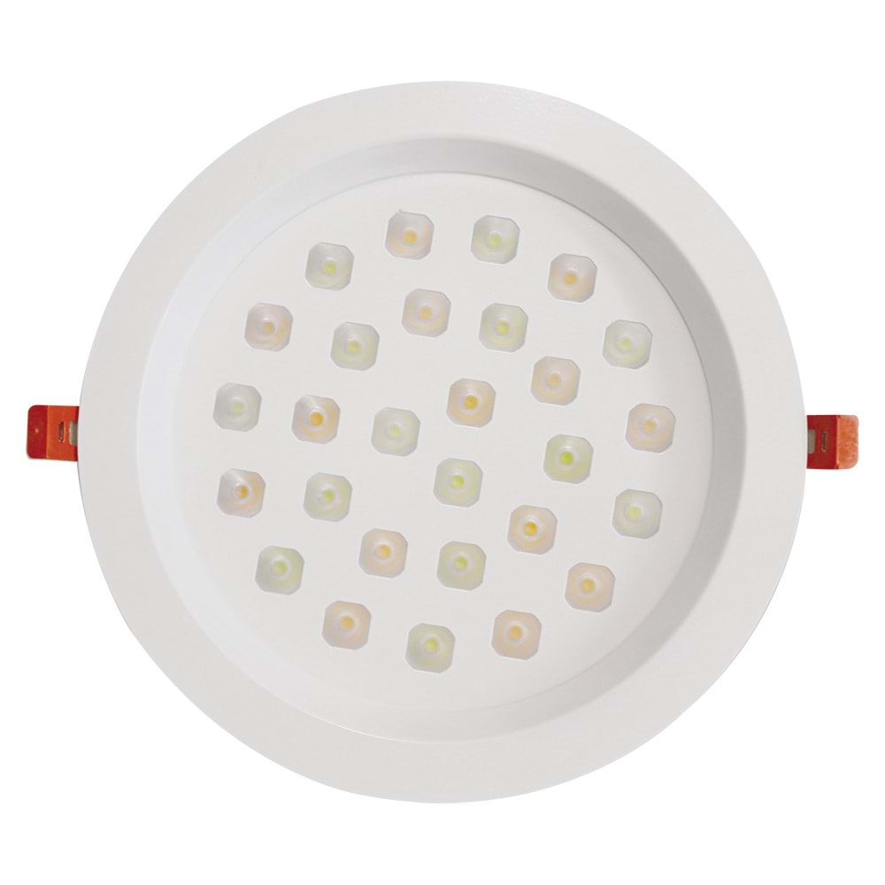 COMPACT 28 Y.C - 28 LED YUVARLAK ÇERÇEVELİ Vitrin Aydınlatma