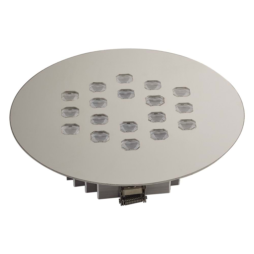 RETURNED 18 Y - 18 LED YUVARLAK Krom - Karışık(6500k+3000k) Led Aydınlatma