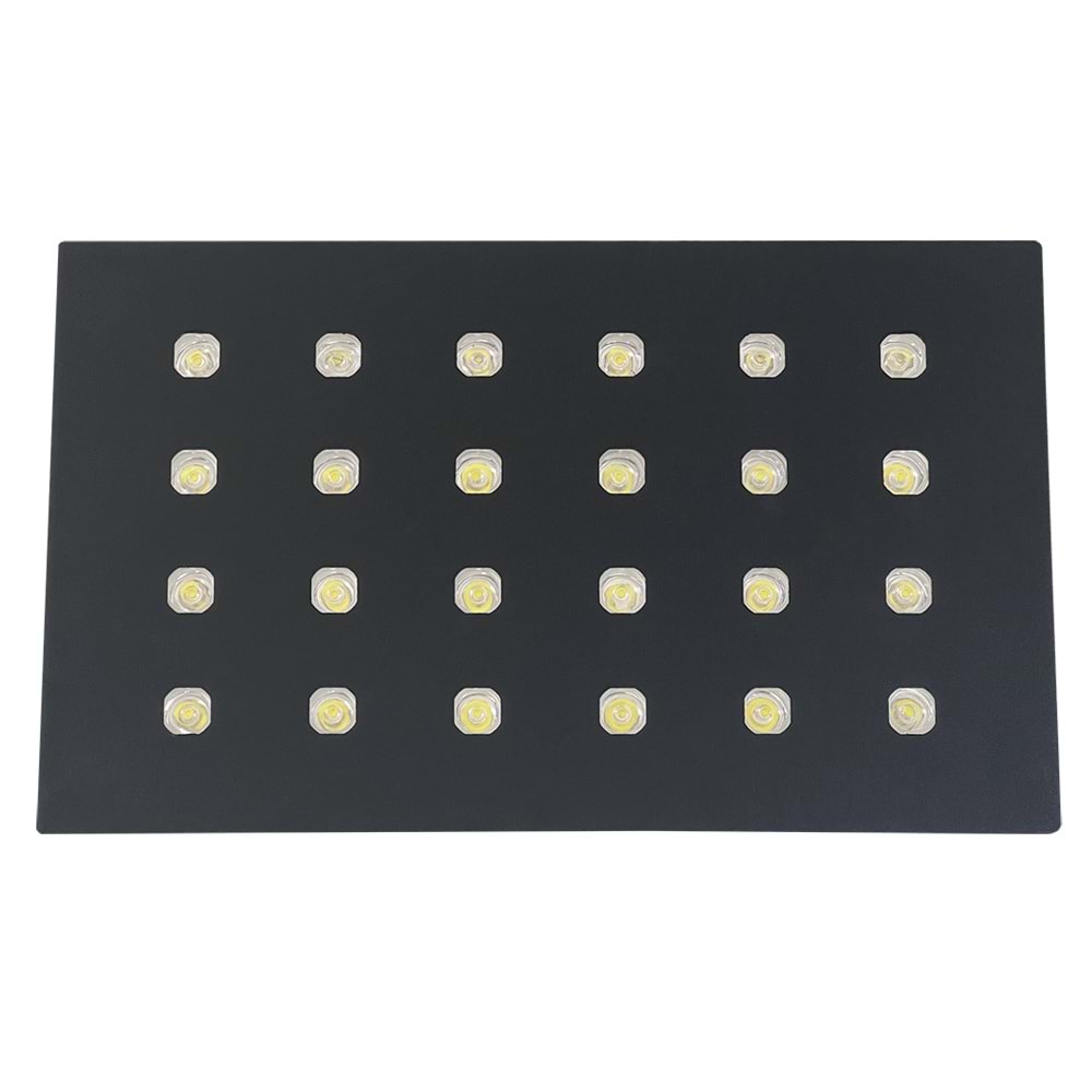 FRAME 24 D.D - 24 LED DİKDÖRTGEN Siyah - Beyaz (6500K) Vitrin Aydınlatma