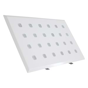 FRAME 24 D.D.K - 24 LED DİKDÖRTGEN KIVRIMLI Beyaz - Gün Işığı (3000K) Led Armatür