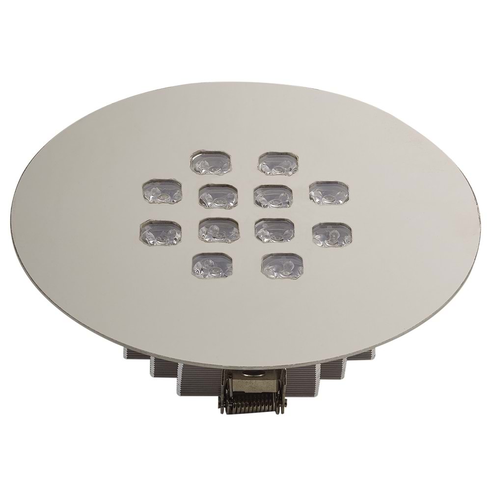 OVALE 12 Y - 12 LED YUVARLAK Krom - Karışık(6500k+3000k) Kuyumcu Aydınlatma