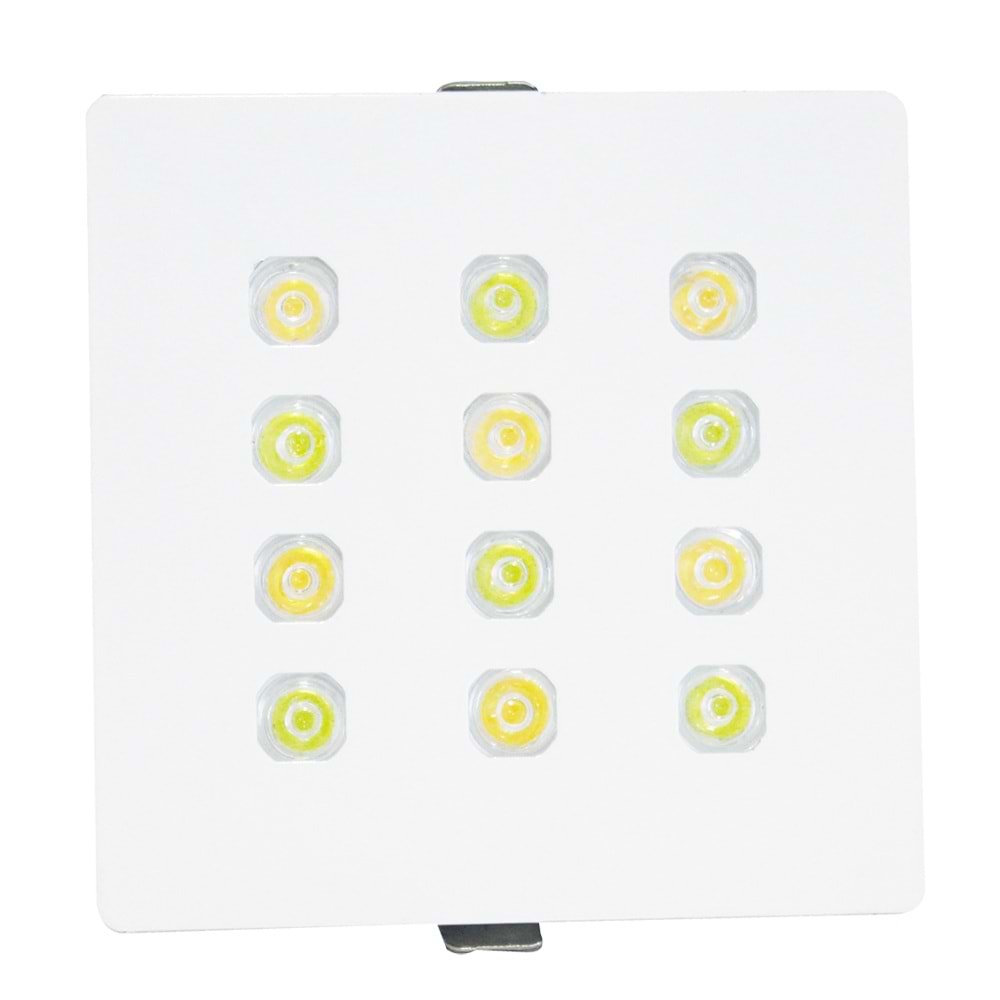 ROCKET 12 K - 12 LED KARE Kuyumcu Aydınlatma