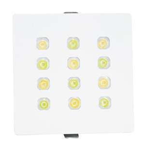 ROCKET 12 K - 12 LED KARE Kuyumcu Aydınlatma