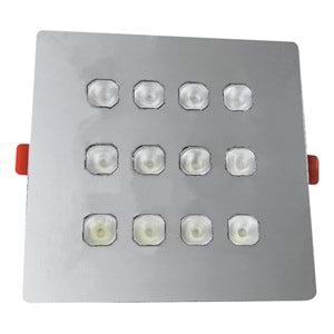ROCKET 12 K - 12 LED KARE Kuyumcu Aydınlatma