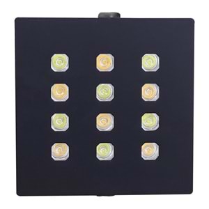 ROCKET 12 K - 12 LED KARE Kuyumcu Aydınlatma