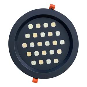 COMPACT 24 Y.C - 24 LED YUVARLAK ÇERÇEVELİ Led Armatür