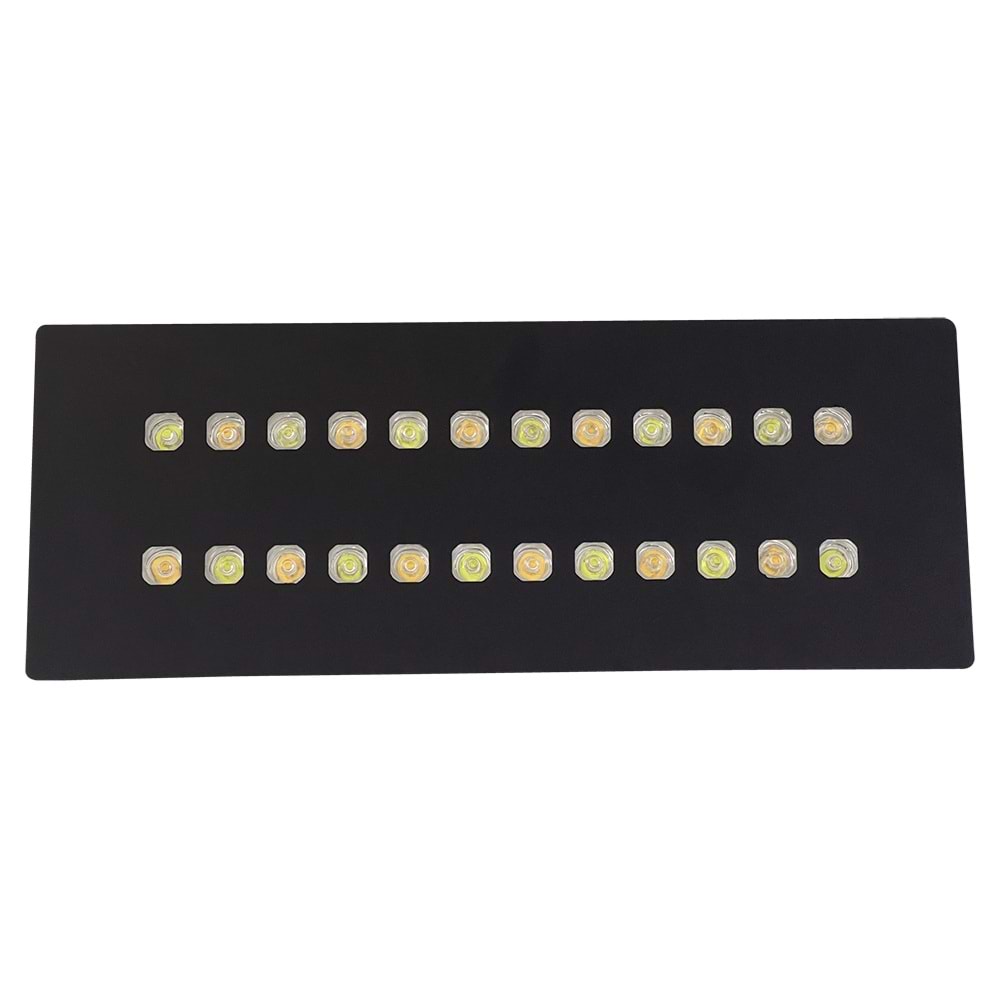 LAMP 24 D.D - 24 LED İKİLİ SIRA DİKDÖRTGEN Led Aydınlatma