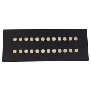LAMP 24 D.D - 24 LED İKİLİ SIRA DİKDÖRTGEN Led Aydınlatma